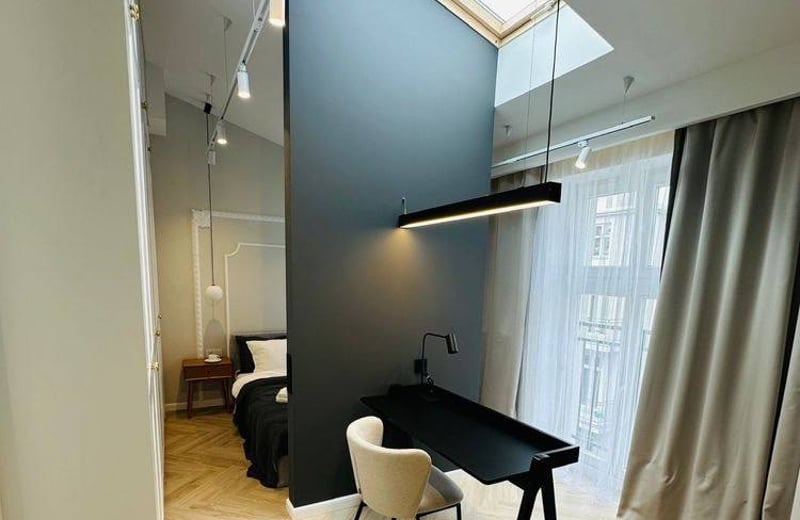 Location d’un appartement lumineux de 2 pièces haut standing, 46 m², Kazimierz, Cracovie, Pologne